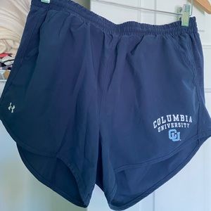 UNDER ARMOUR WOMENS SHORTS COLUMBIA UNIVERSITY